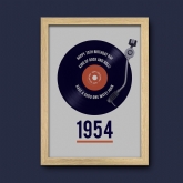 Thumbnail 7 - Personalised 70th Birthday Print Feat. Retro Record & Year