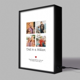 Thumbnail 9 - Dad in a Million Personalised Photo Light Box