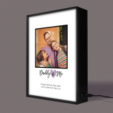 Thumbnail 6 - Daddy & Me Personalised Photo Light Box