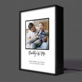 Thumbnail 9 - Daddy & Me Personalised Photo Light Box