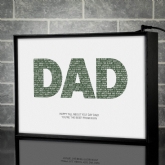 Thumbnail 1 - Things Dad Loves Personalised Lightbox