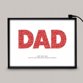 Thumbnail 4 - Things Dad Loves Personalised Lightbox