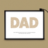 Thumbnail 8 - Things Dad Loves Personalised Lightbox
