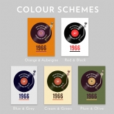 Thumbnail 2 - Personalised 60th Birthday Retro Record Light Box