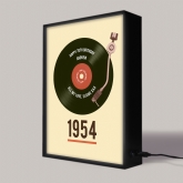 Thumbnail 9 - Personalised 70th Birthday Retro Record Light Box