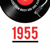 Thumbnail 4 - Personalised 70th Birthday Retro Record Light Box