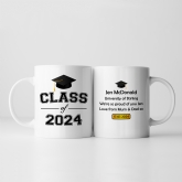 Thumbnail 3 - Personalised Class Of Graduation Year Mug