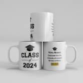 Thumbnail 4 - Personalised Class Of Graduation Year Mug