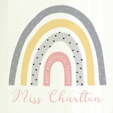 Thumbnail 3 - Personalised Rainbow Design Teacher Mug