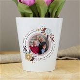 Thumbnail 3 - Personalised Photo Plant Pot For Mum