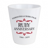 Thumbnail 3 - Personalised Ruby Wedding Anniversary Plant Pot