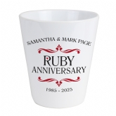 Thumbnail 3 - Personalised Ruby Wedding Anniversary Plant Pot
