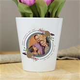 Thumbnail 2 - Personalised Photo Plant Pot For Dad