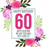 Thumbnail 3 - Personalised 60th Birthday Plant Pot