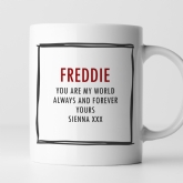 Thumbnail 4 - Personalised Husband For Life Valentine's Day Mug