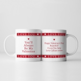 Thumbnail 1 - Personalised Always My Valentine Mug