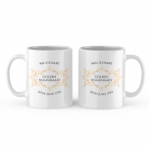 Thumbnail 4 - Personalised Pair of Golden Anniversary Mugs