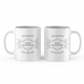 Thumbnail 4 - Personalised Pair of Silver Anniversary Mugs