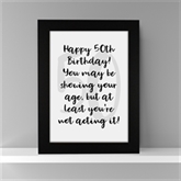 Thumbnail 3 - 50th Birthday Quote Gifts