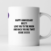 Thumbnail 6 - Personalised 5 Year Rude Anniversary Mug