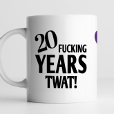 Thumbnail 4 - Personalised 20 Year Rude Anniversary Mug