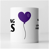 Thumbnail 5 - Personalised 25 Year Rude Anniversary Mug