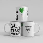 Thumbnail 1 - Personalised Rude 30th Anniversary Mug