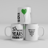 Thumbnail 7 - Personalised Rude 35th Anniversary Mug