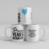 Thumbnail 8 - Personalised Rude 35th Anniversary Mug