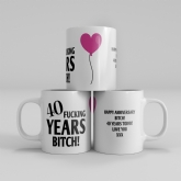 Thumbnail 12 - Personalised Rude 40th Anniversary Mug