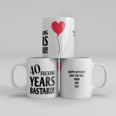 Thumbnail 10 - Personalised Rude 40th Anniversary Mug
