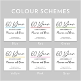 Thumbnail 2 - Pair of Personalised Classy 60th Anniversary Year Mugs