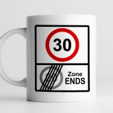 Thumbnail 2 - Personalised Zone Ends 30th Birthday Mug