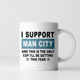 Thumbnail 4 - Personalised Football Supporter Mug