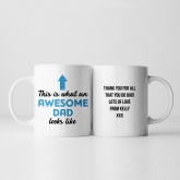 Thumbnail 3 - Personalised Awesome Dad Mug