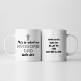 Thumbnail 4 - Personalised Awesome Dad Mug