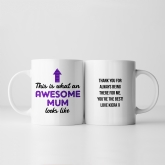 Thumbnail 1 - Personalised Awesome Mum Mug
