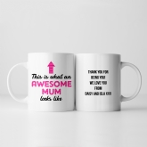 Thumbnail 9 - Personalised Awesome Mum Mug