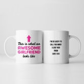 Thumbnail 1 - Personalised Awesome Girlfriend Mug