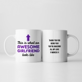 Thumbnail 10 - Personalised Awesome Girlfriend Mug