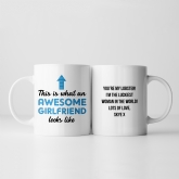 Thumbnail 5 - Personalised Awesome Girlfriend Mug