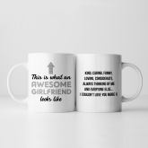 Thumbnail 9 - Personalised Awesome Girlfriend Mug