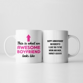 Thumbnail 10 - Personalised Awesome Boyfriend Mug