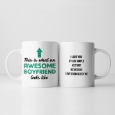 Thumbnail 4 - Personalised Awesome Boyfriend Mug