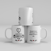 Thumbnail 6 - Personalised 1 Year Down Forever to Go Mug