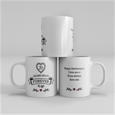 Thumbnail 6 - Personalised 20 Years Down Forever to Go Mug