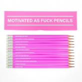 Thumbnail 6 - Motivated as Fuck - Boxed Pencil Sets