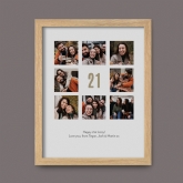 Thumbnail 2 - Personalised 21st Birthday Photo Prints