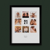 Thumbnail 4 - Personalised 21st Birthday Photo Prints