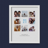 Thumbnail 6 - Personalised 21st Birthday Photo Prints